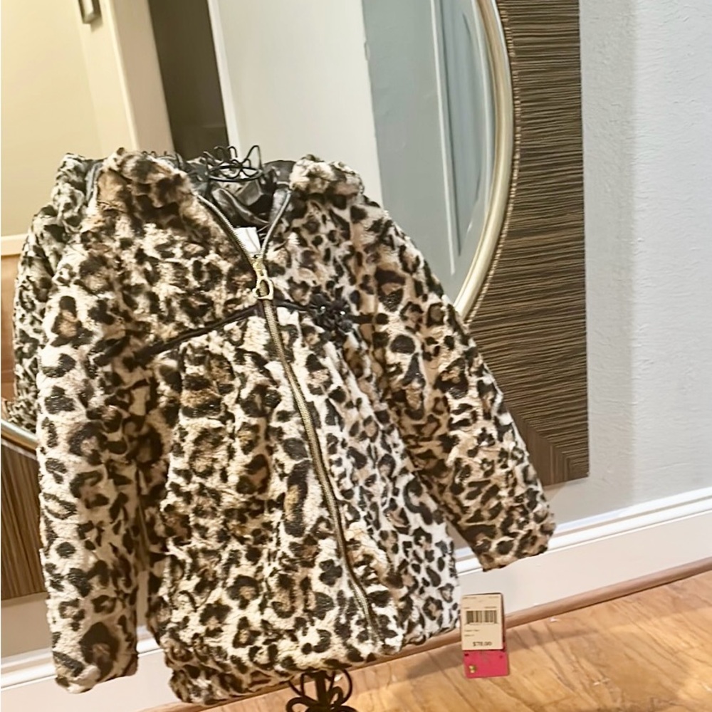 Leopard Print Kids Jacket
